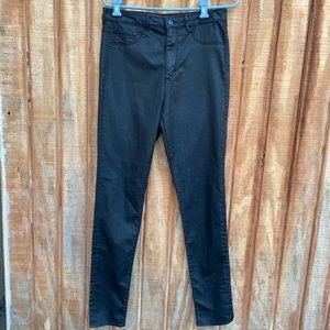 &DENIM black skinny high waisted jean